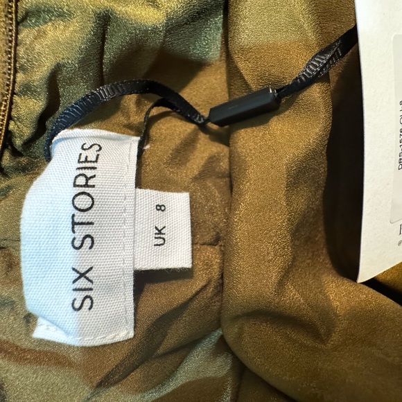 Chic Strapless Brown Dress - Picture 8 of 11